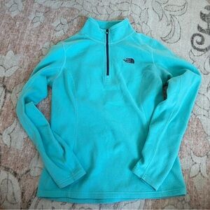 The north face quarter 1/4 zip fleece